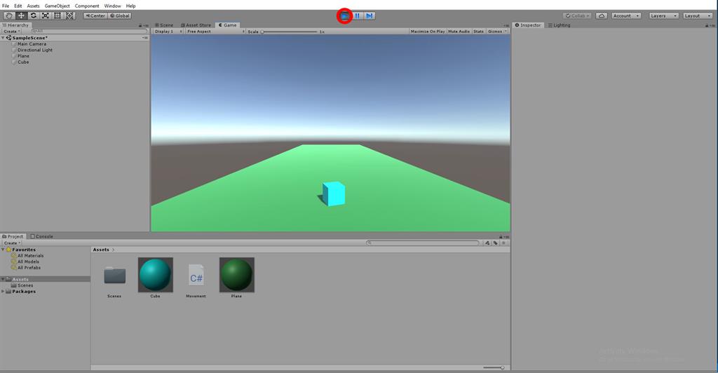 Transforming Objects Movement Using C Scripts In Unity